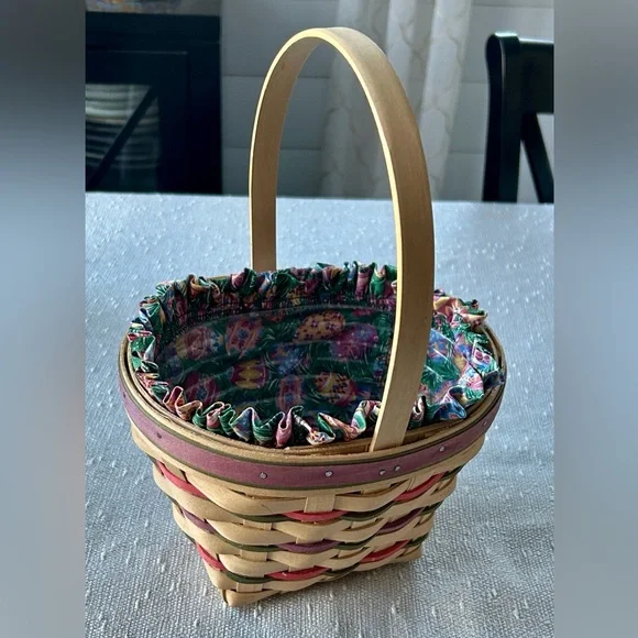 Longaberger 1996 Vintage Easter Basket - Picture 8 of 9